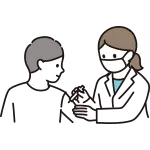 A Man Who Receives A Vaccineimmunization SVG Icon